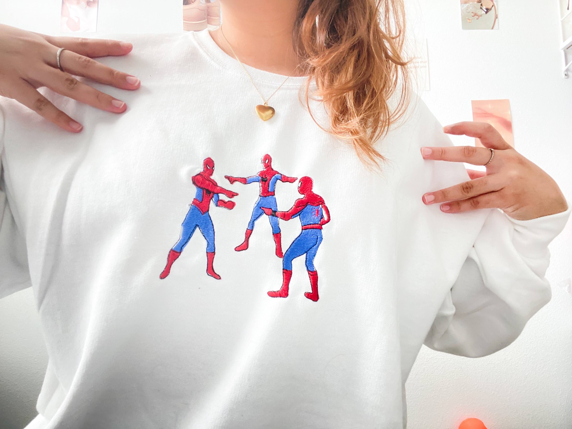 Custom Embroidery Hoodie or Sweatshirt detail 1