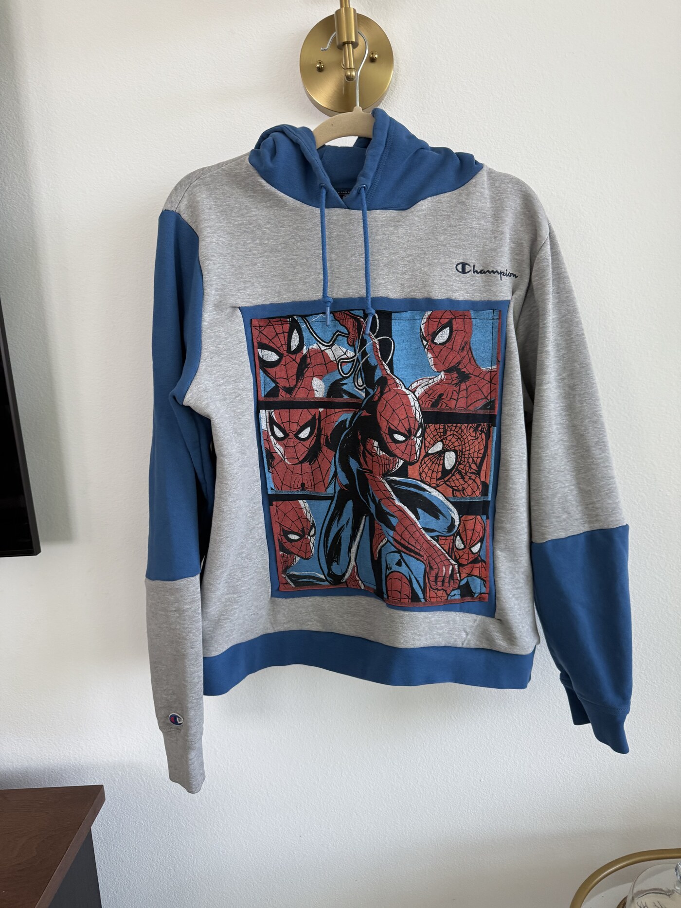 Custom Upcycled Hoodie detail 2