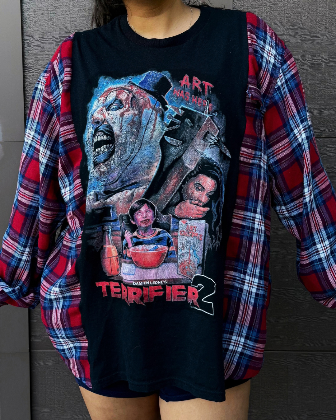 Terrifier 2 Flannel Tee