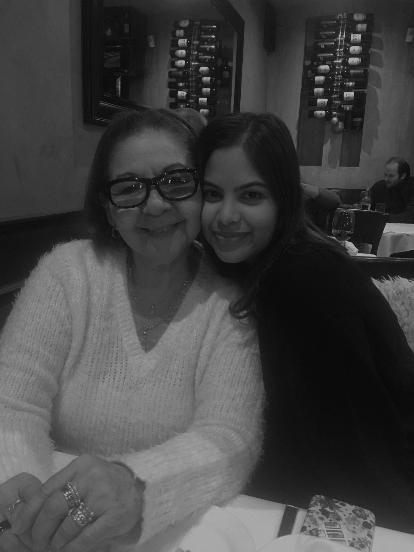Nicholle with her grandmother, the inspiration behind Oh My Nik