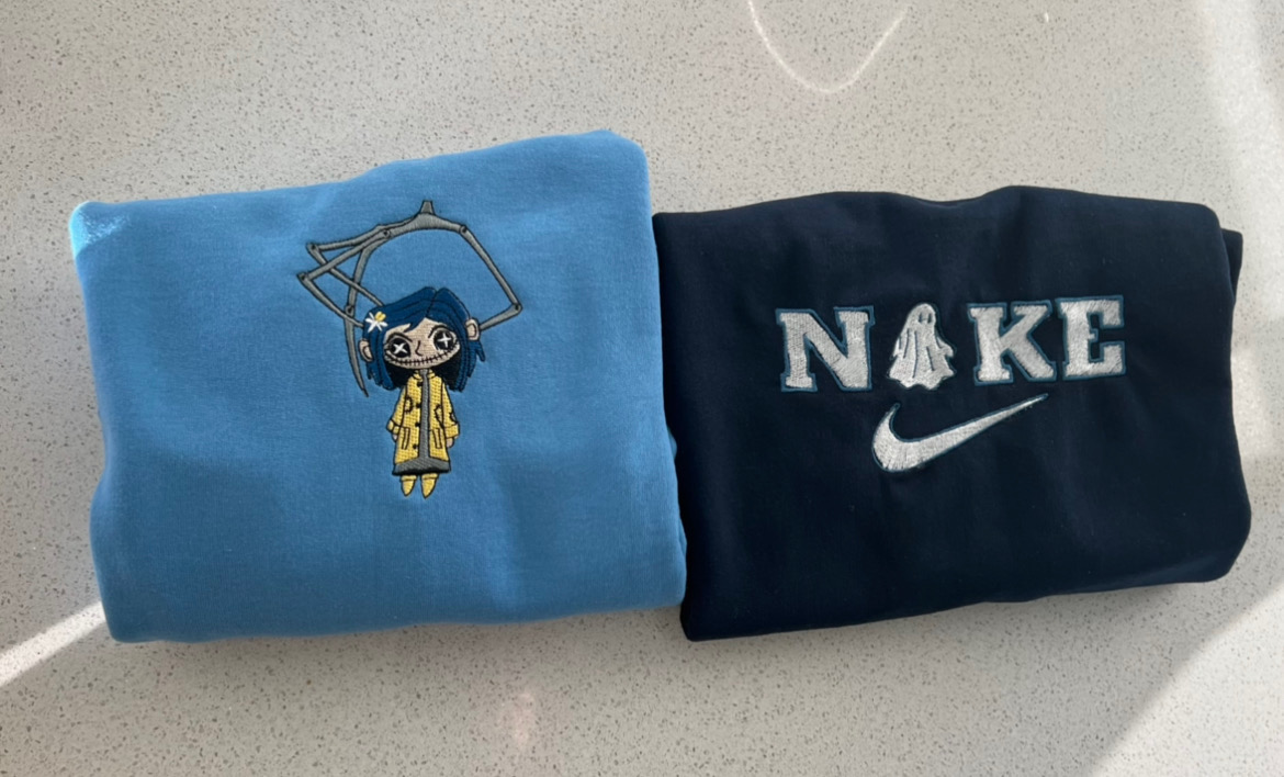 Custom Embroidery Hoodie or Sweatshirt detail 5