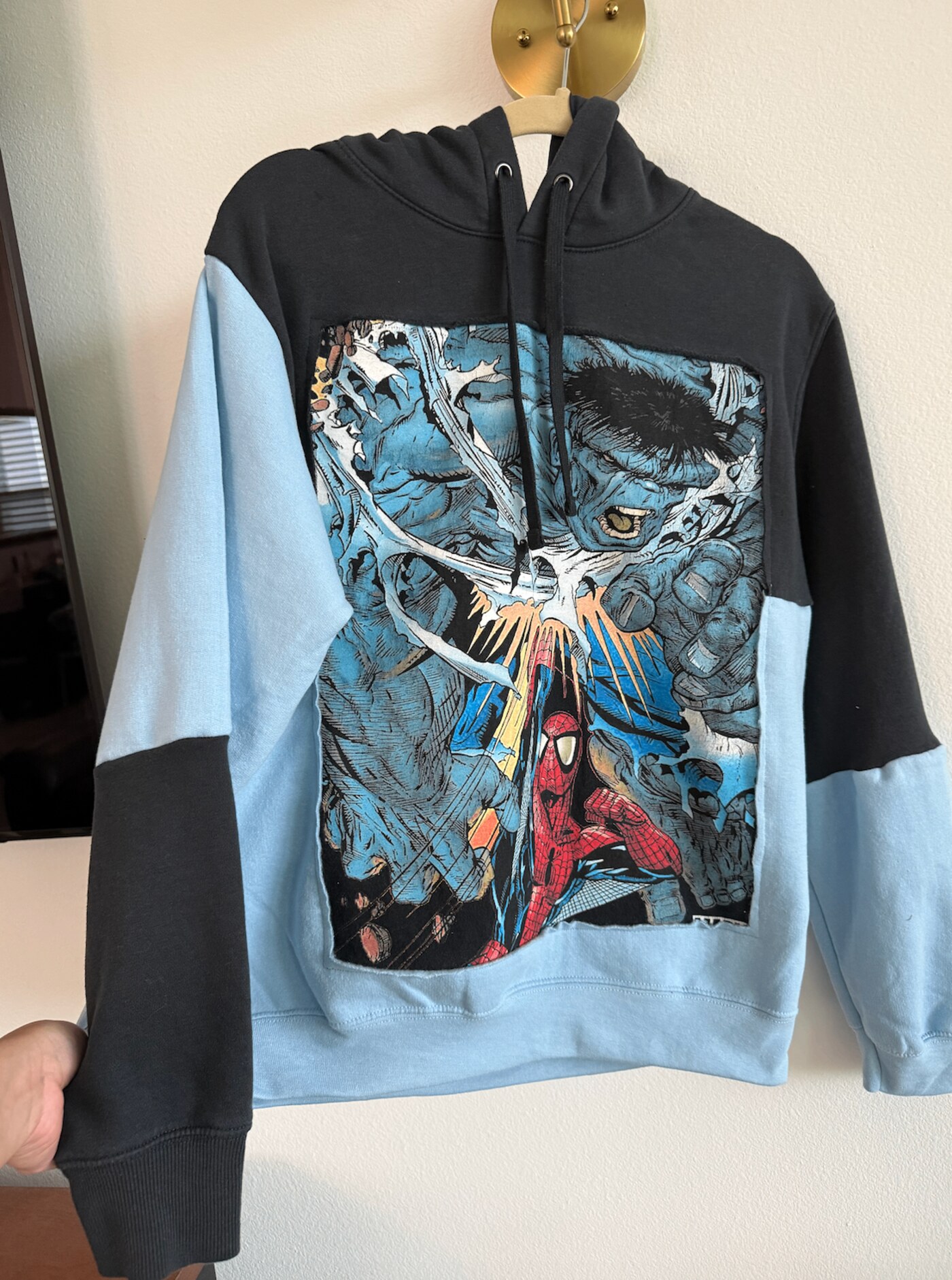 Custom Upcycled Hoodie