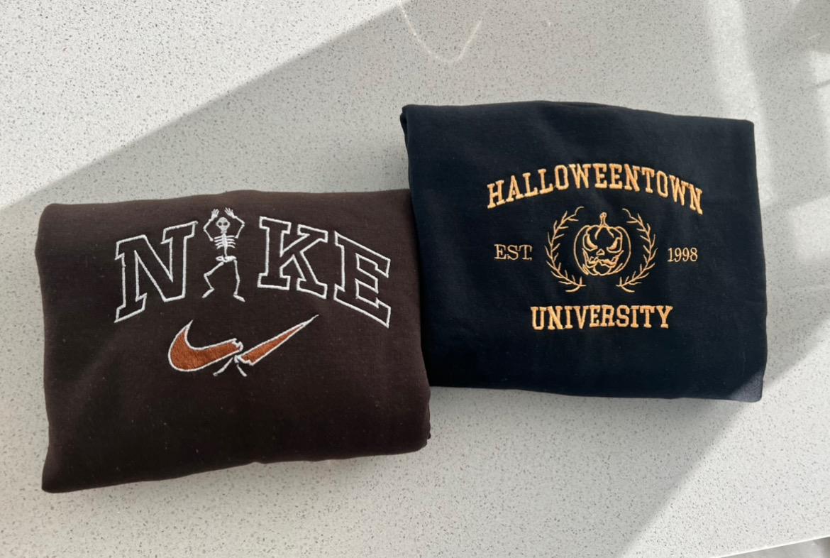 Custom Embroidery Hoodie or Sweatshirt detail 4